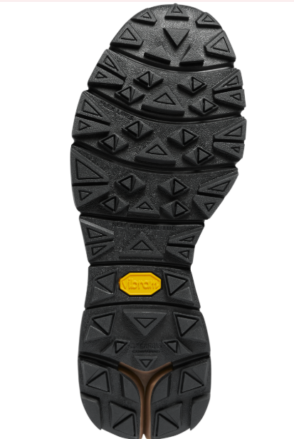 danner womens mountain 600 wide width color chocolate chip sole view