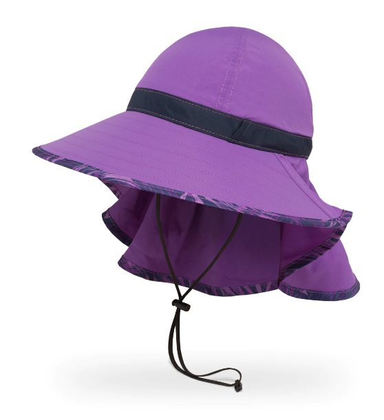 sunday afternoons shade goddess hat in the color dark violet