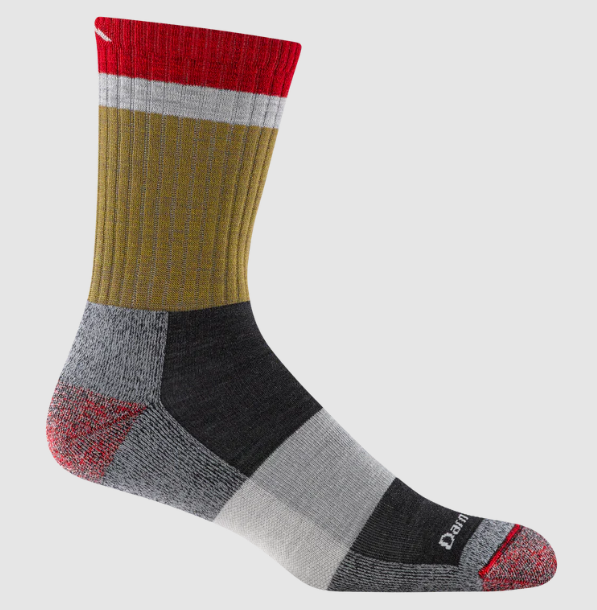 darn tough heady sock in color ash
