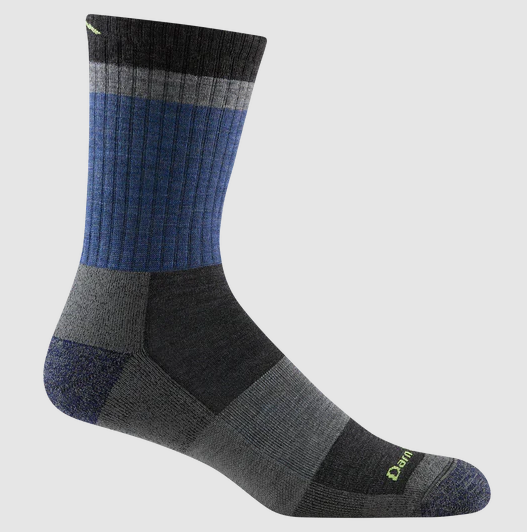 darn tough heady sock in color blue