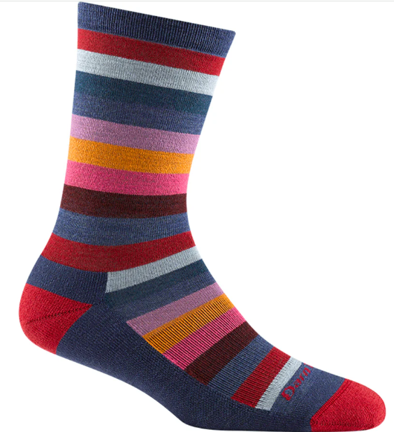 darn tough mystic sock in denim