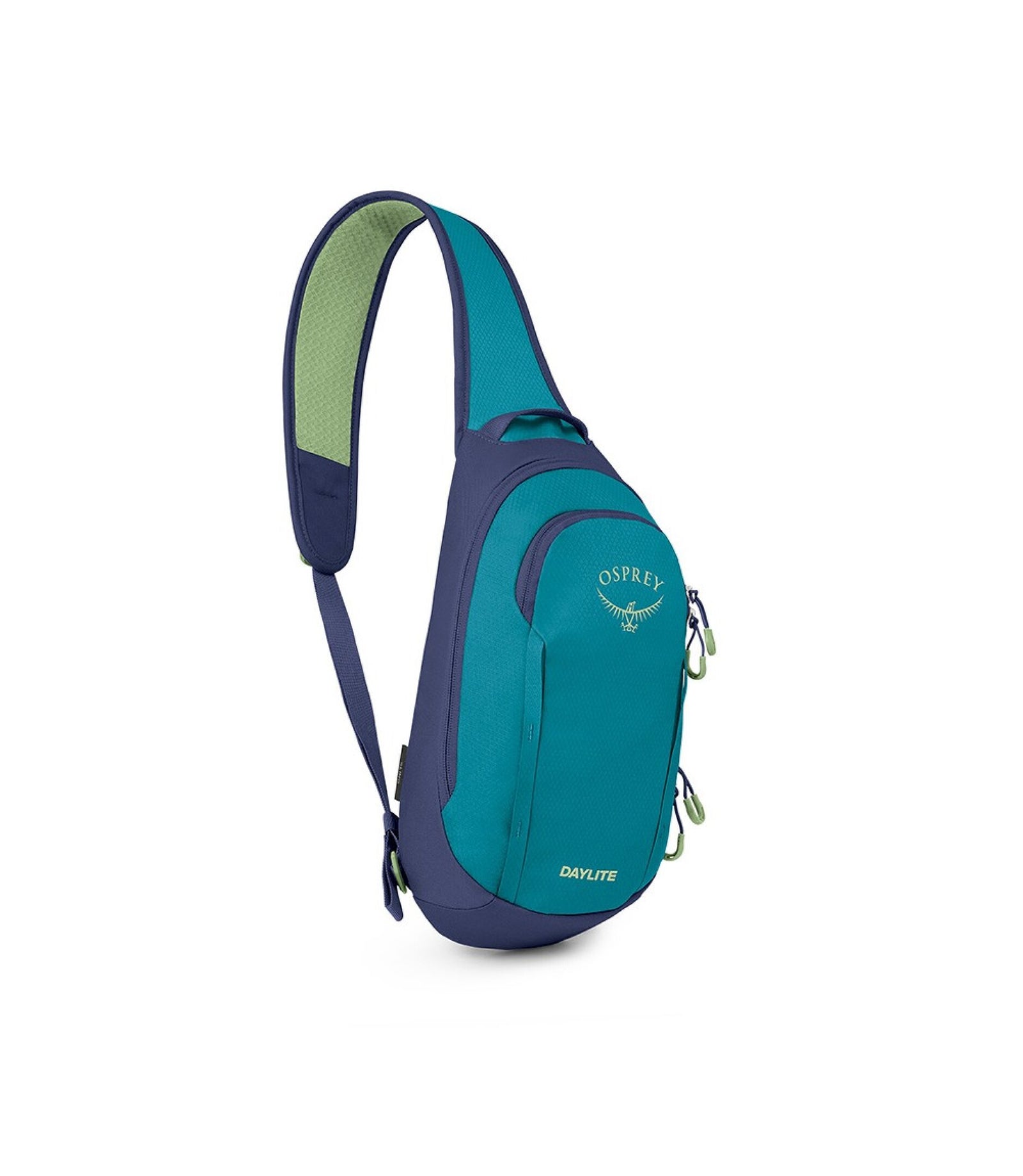 daylite sling in color Blue Spikemoss/Alkaline, front view