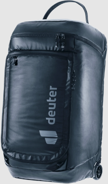 deuter pro roller 90 in black front view