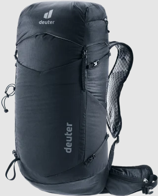 deuter speed lite 30 in black front view