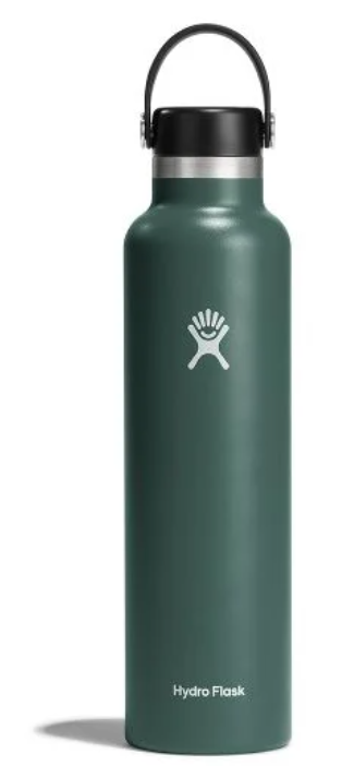 the hydroflask standard mouth 24 oz bottle in fir color