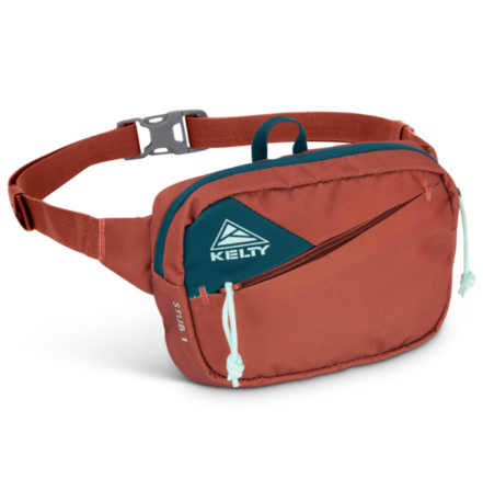 kelty stub hip back in the color gingerbread