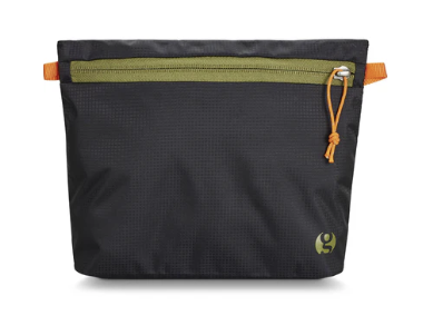 gossamer oddity sack in black