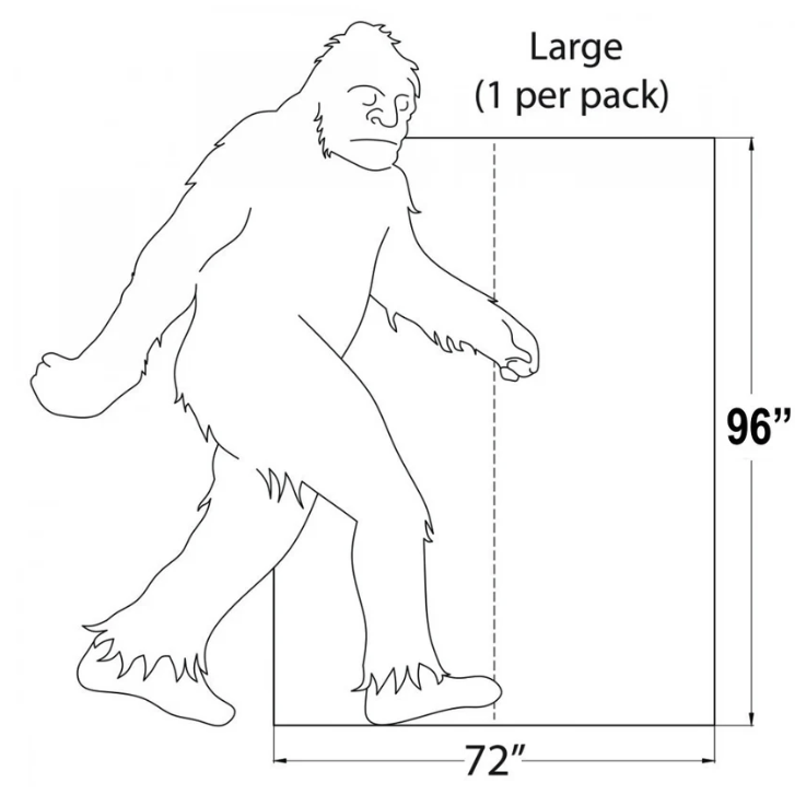 gossamer specs for polycyro ground sheet