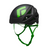 black diamond vapor helmet in the color black and green