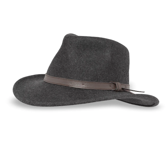 sunday afternoons montana wool hat in the color dark heathered grey