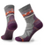 smartwool womens hike light cushion zig zag valley mid crew sock in the color ash charcoal