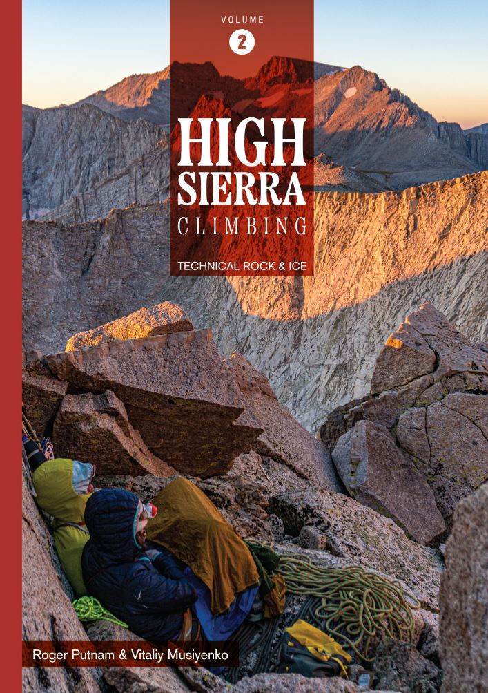 a photo showing the front cover of the book high sierra climbing volume 2