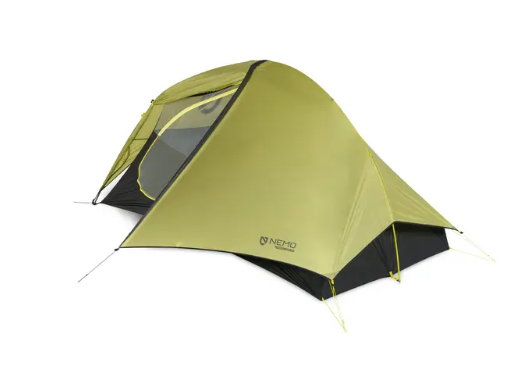 the nemo hornet two person tent with the fly on