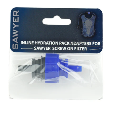 the sawyer inline hydration pack in its packaging