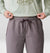 Mountain Hardwear Microchill Jogger Women's in blackberry heather detailed view top front