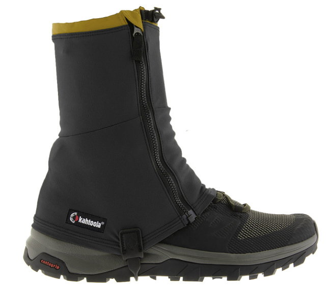 kahtoola rena gaiter mid in black
