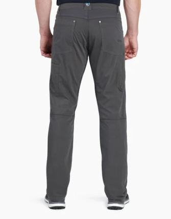 kuhl radilk pants carbon tall on a model back view