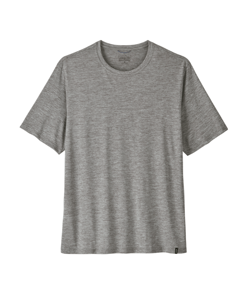 Gray t-shirt on a transparent background