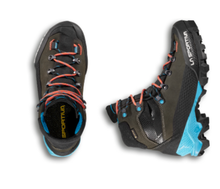 la sportiva womens aequilibrium lt top and side view