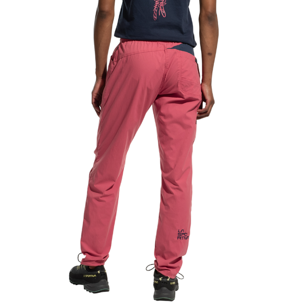 la sportiva labyrinth pant womens in rose back view