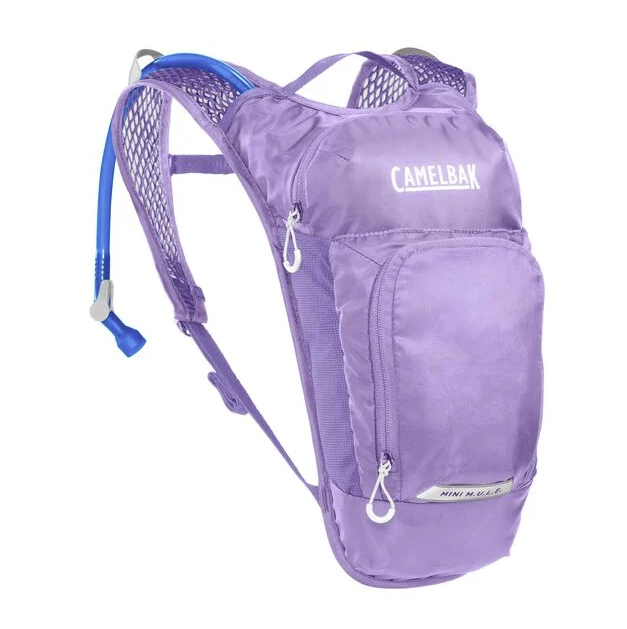 the camelbak mini mule pack in lavender, front view