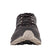a photo of the la sportiva mens jackal ii running shoe in the color black/clay, view of the toe