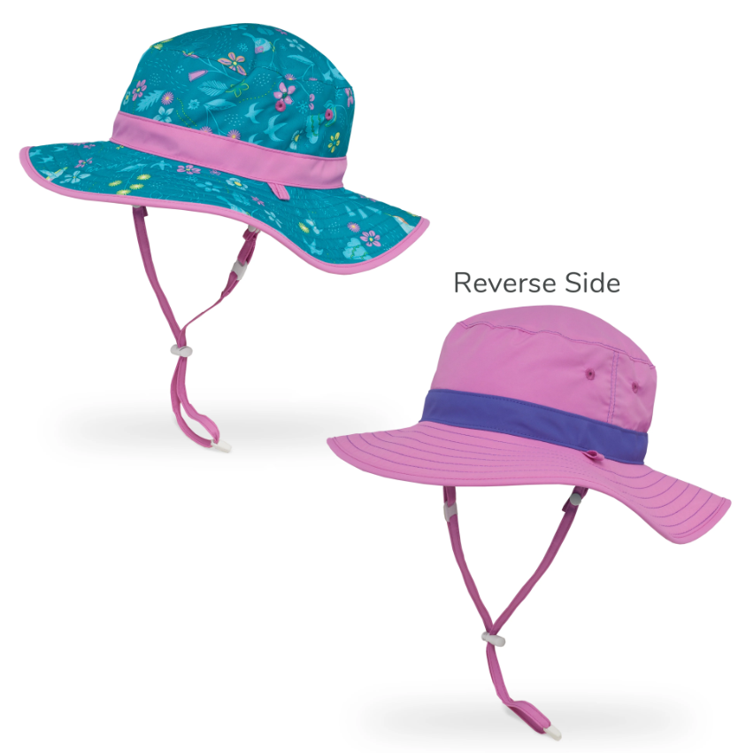 the sunday afternoons clear creek boonie kids hat in the color morning birds lilac
