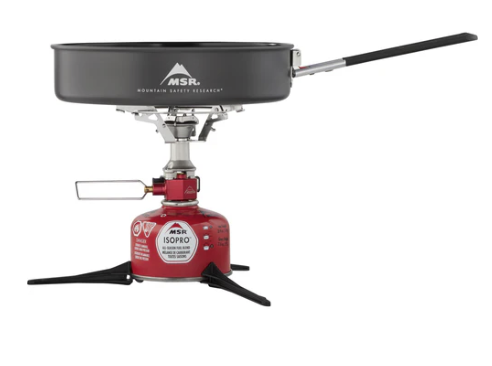 msr switch stove with fry pan