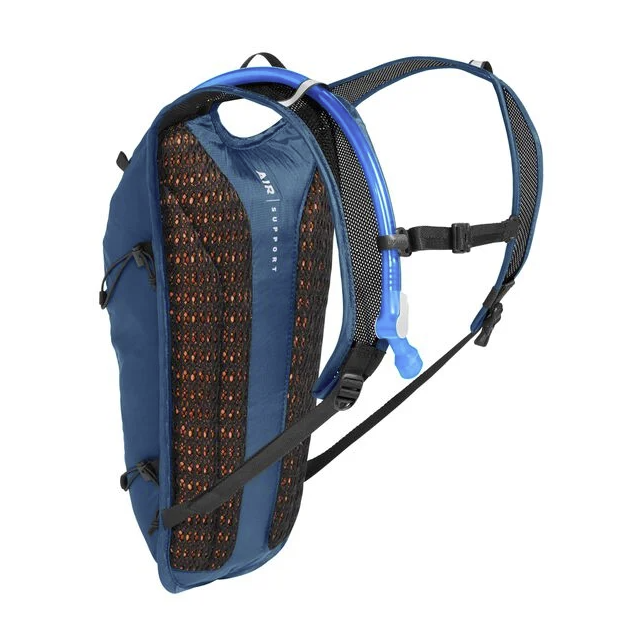 the camelbak classic lite hydration pack in navy, back view