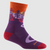 the darn tough northwoods womens sock in the color nightshadow