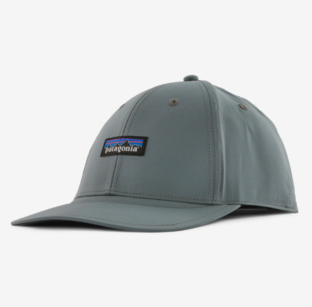 the patagonia airshed cap in the color nouveau green