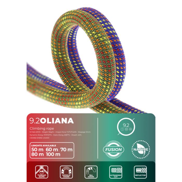 Fixe Hardware Oliana 9.2mm Climbing Rope