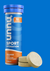 a bottle of nuun and some tablets in the flavor orange
