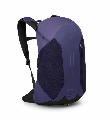 osprey hikelite 22 purple front