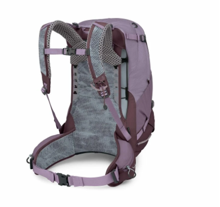 osprey sirrus 34 purple back view