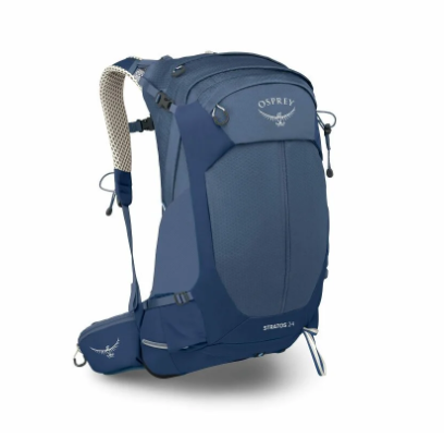 osprey stratos 24 blue front view
