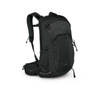 osprey talon 22 black front view