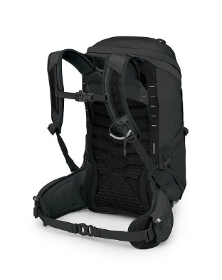 osprey tempest 26 black back view