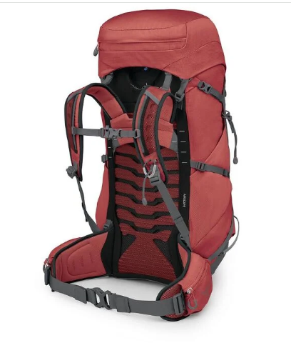 osprey tempest 44 in red back view