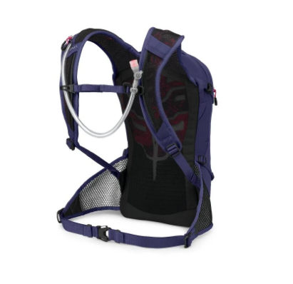 osprey womens raven lt 12 in purple back view