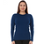 minus 33 ossipee womens crew in navy on a model
