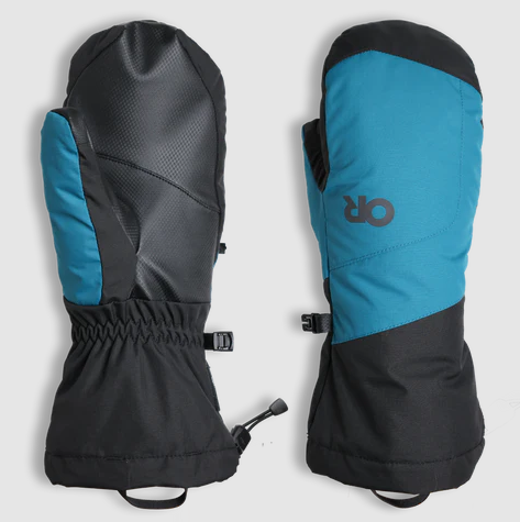 outdoor research womens adrenaline mitt in aurora
