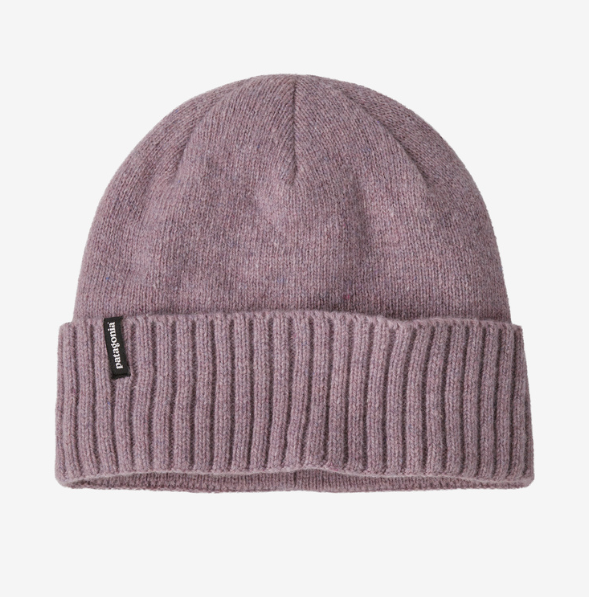 patagonia brodeo beanie in stormy mauve
