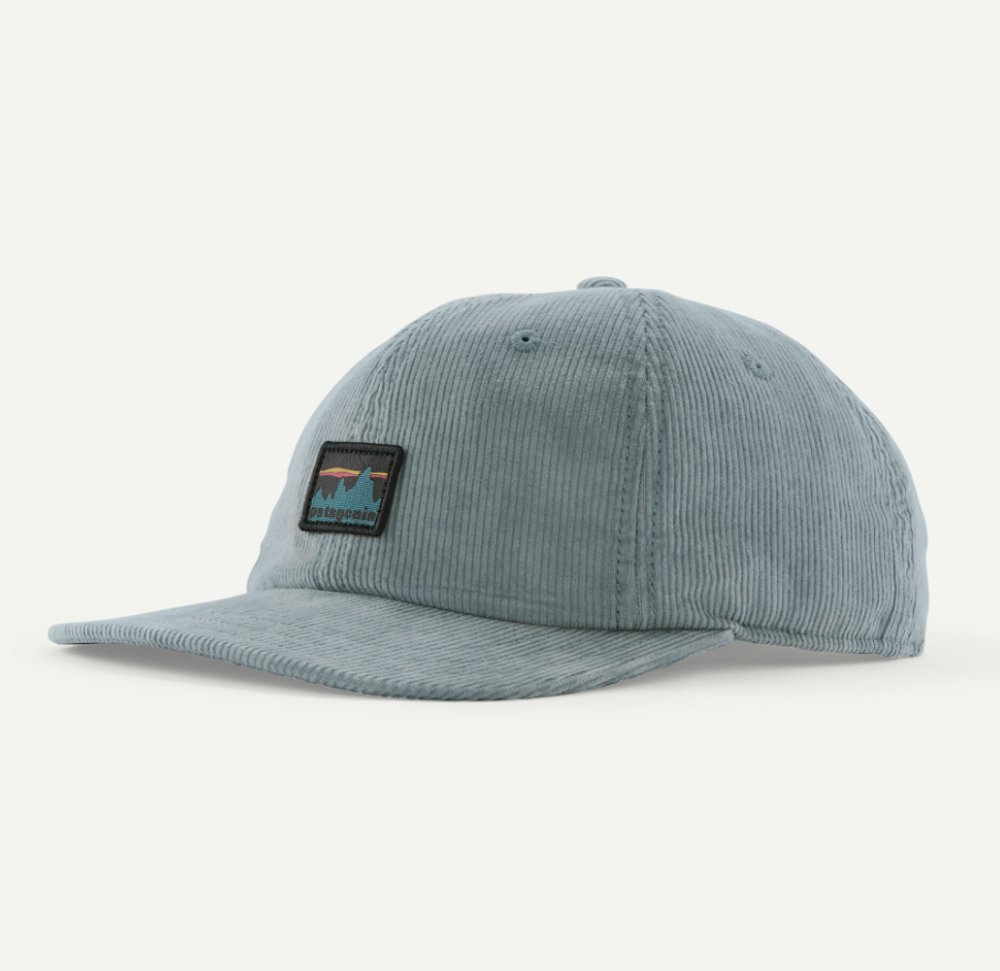 patagonia corduroy hat thermal blue