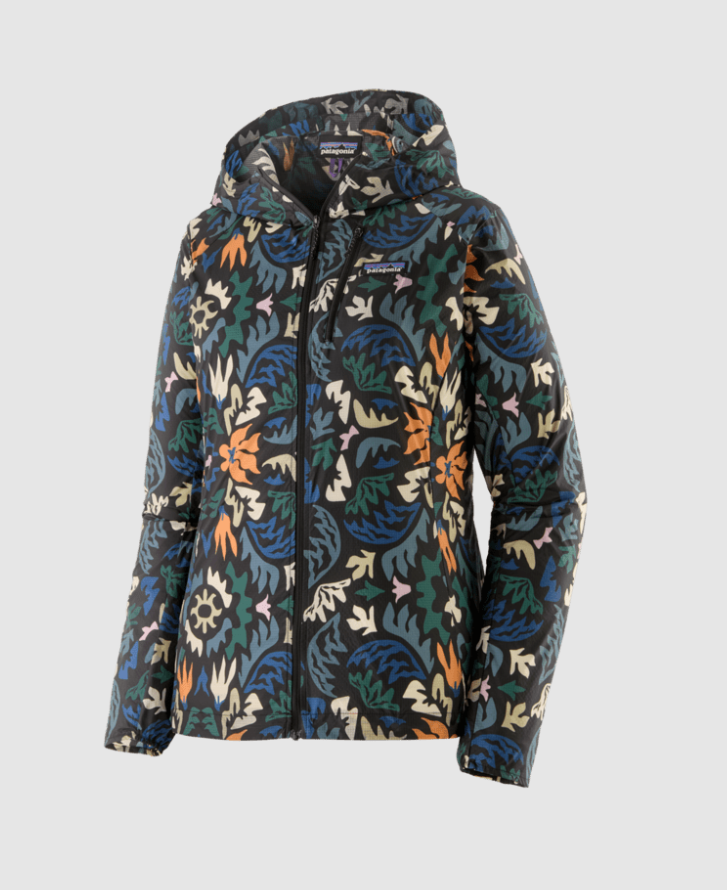 patagonia フーディニ　レディースS リーフ柄 patagonia_womens_houdini_kalei