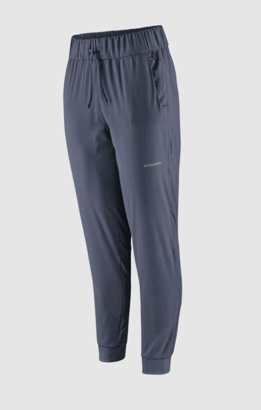 patagonia womens terrebonne jogger in smolder blue
