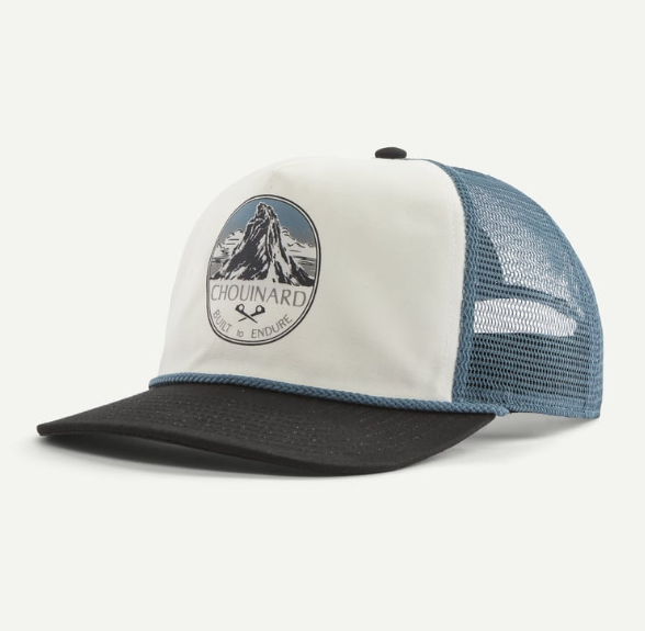 patagonia air farer cap in birch white