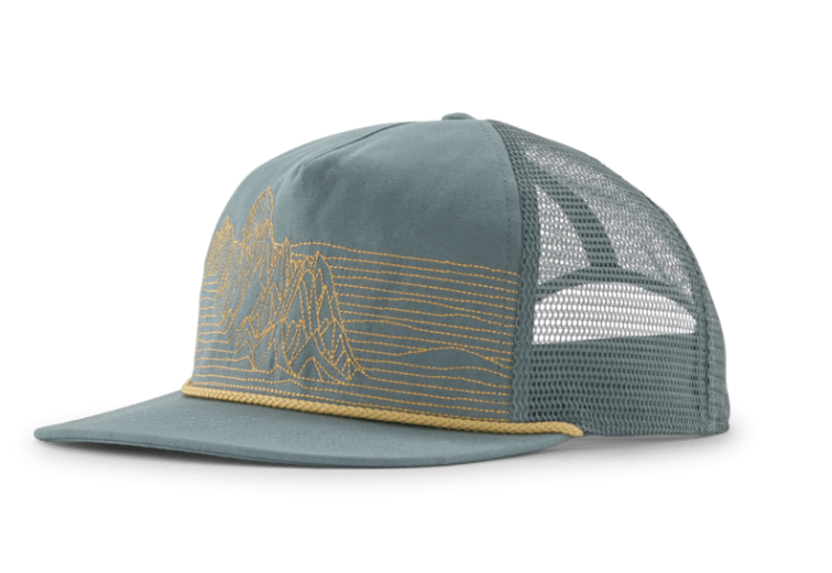 patagonia airfarer cap in blue sage
