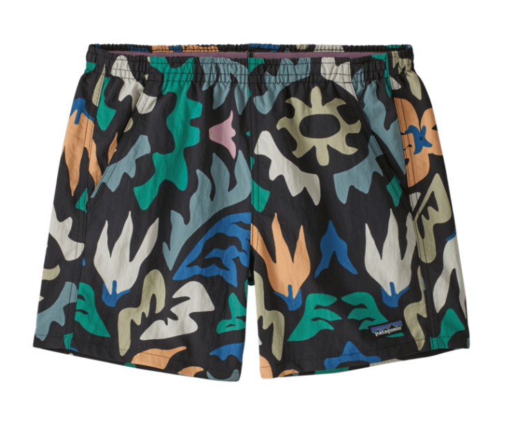 patagonia womens baggies kaleido black