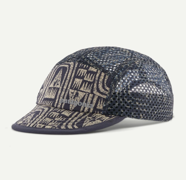 patagonia duckbill cap in sunken blue